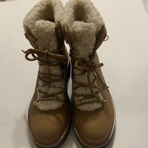 Tommy Hilfiger Leather Combat Boot New Without tag